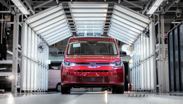 Volkswagen Caddy w fabryce w Poznaniu