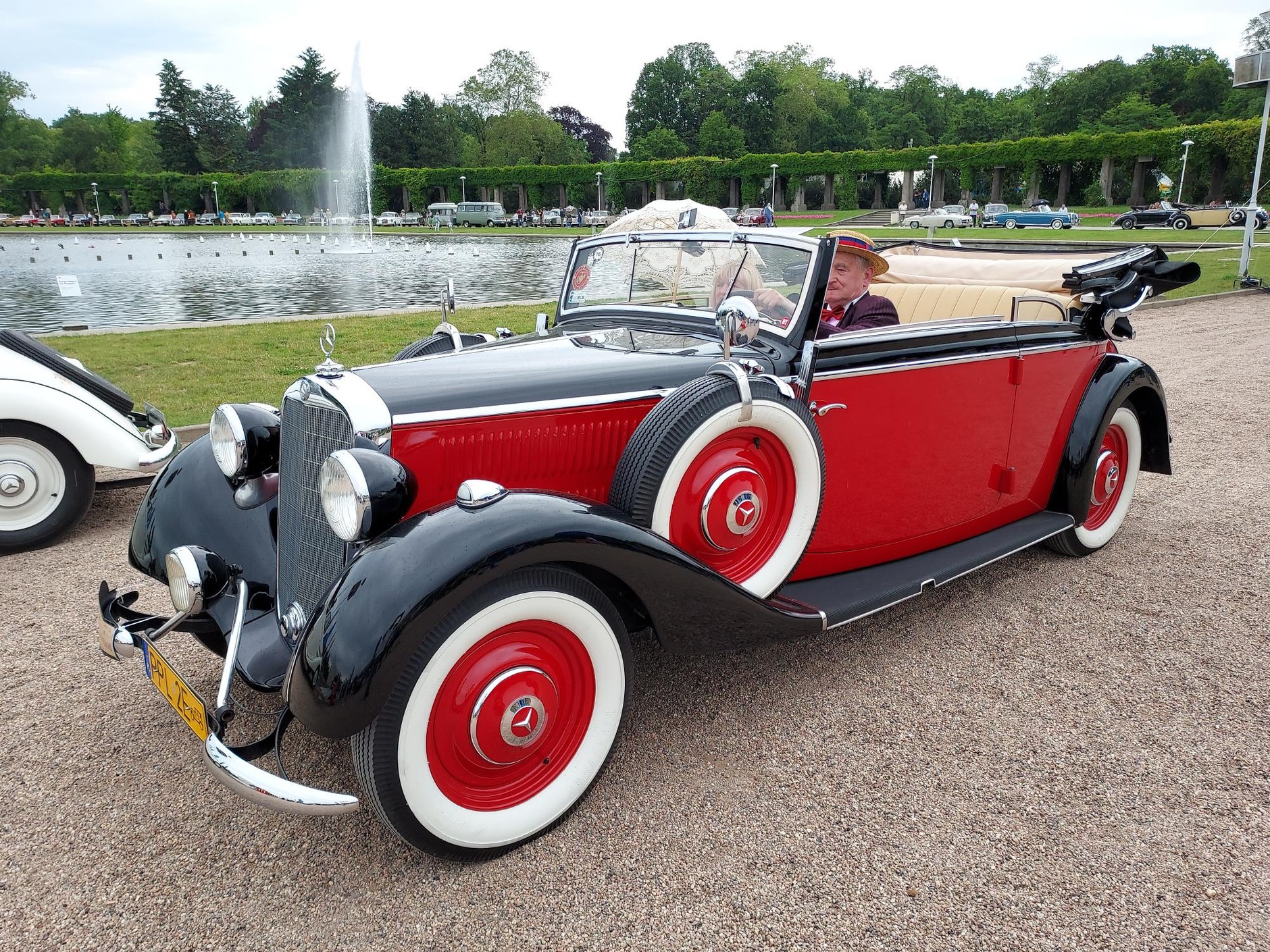 Zlot zabytkowych Mercedesów Wrocław 2025