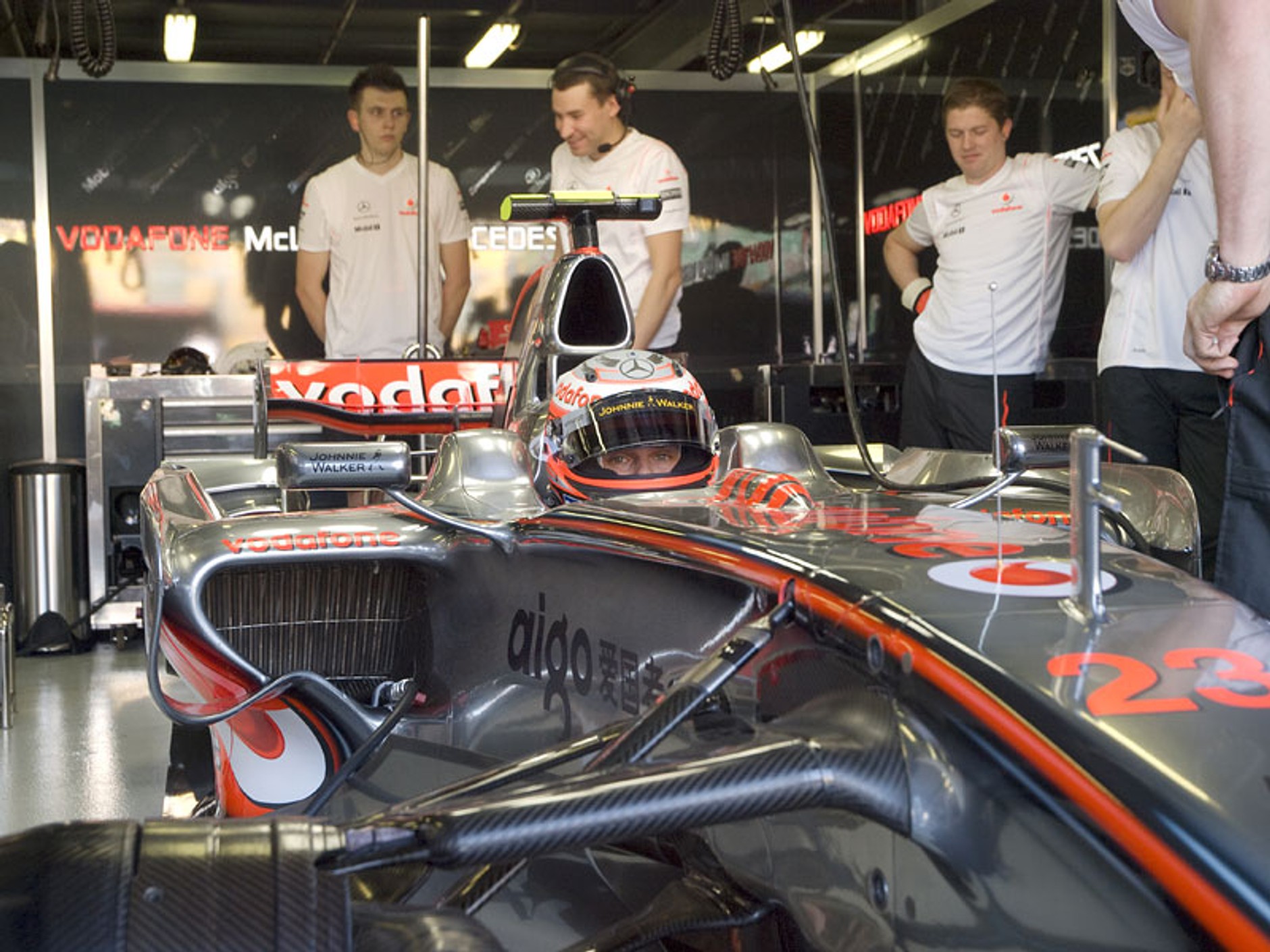 Grand Prix Australii 2008: Robert Kubica najszybszy na treningu!