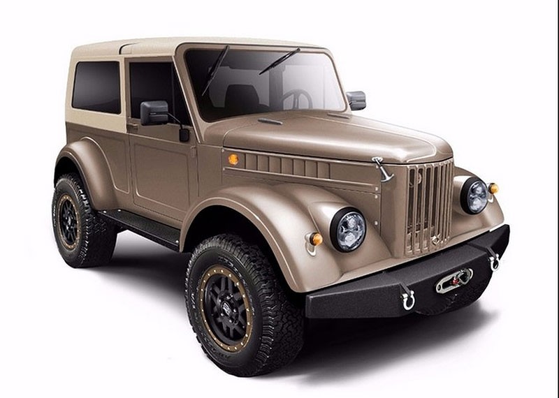 GAZ 69 Truck Garage