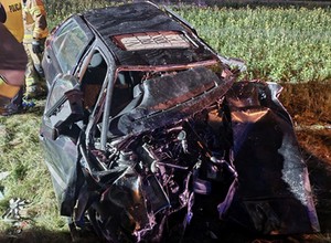 "Pirat agresor ginie w wypadku". Strażacy: pięć osób trafiło do szpitala [WIDEO]
