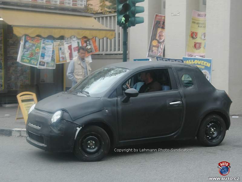 Zdjęcia szpiegowskie: Fiat 500 - pierwsze zdjęcia!!!