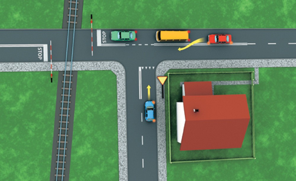 Stop przed przejazdem!