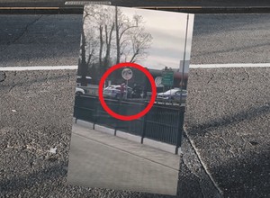 Policjanci chcieli zatrzymać mężczyznę. Takiego finału się nie spodziewali [WIDEO]