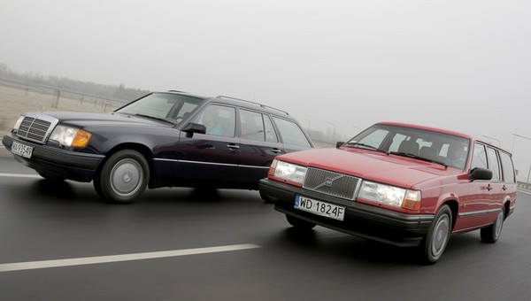 Mercedes S124 kontra Volvo 740 kombi - który klasyk będzie lepszy na co dzień