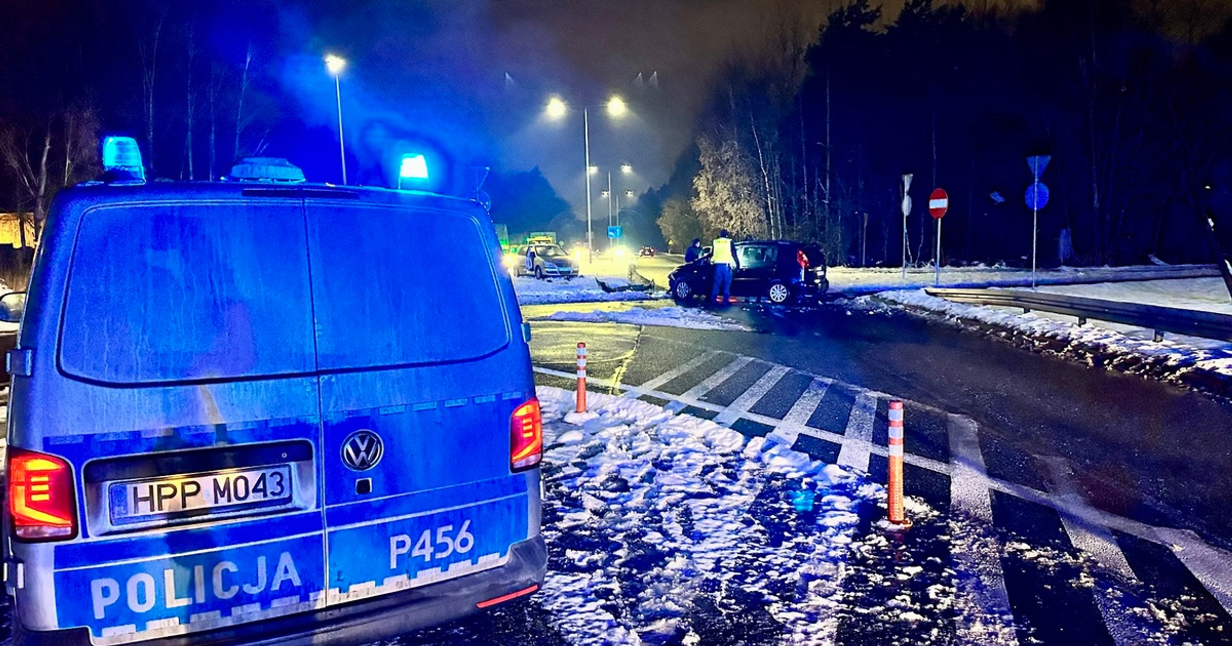 Poważny wypadek na skrzyżowaniu Mikołowskiej i Obrzeżnej Zachodniej