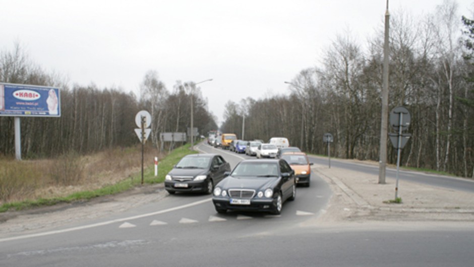 Skrzyżowanie  dróg 634 i  631