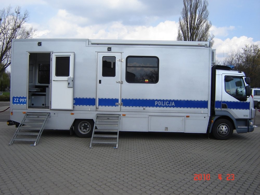 Mobilny posterunek policji
