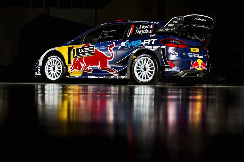 Ford Fiesta WRC załogi Ogier/Ingrassia