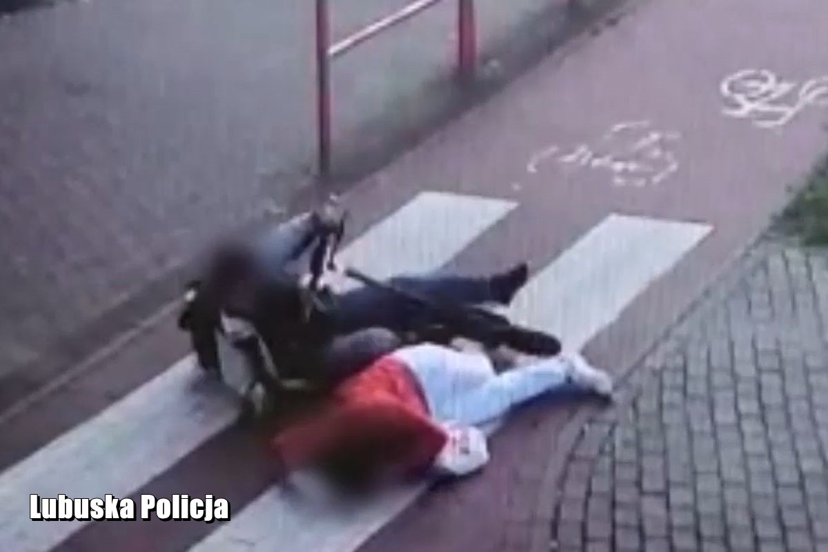 Zderzenie kierującej hulajnogą z pieszą