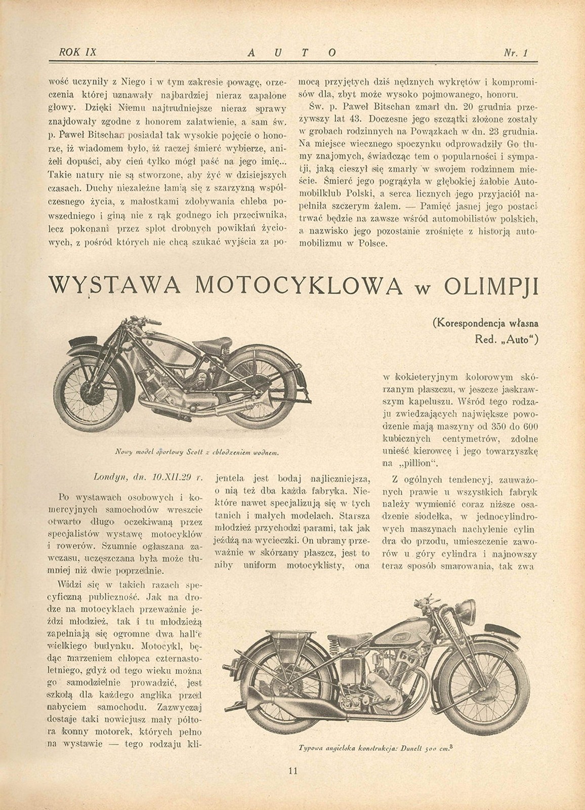 Wystawa motocykli w Londynie