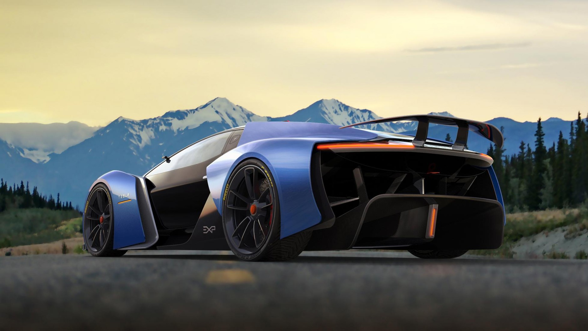 Tesla EXP Concept – hiszpańskie marzenie