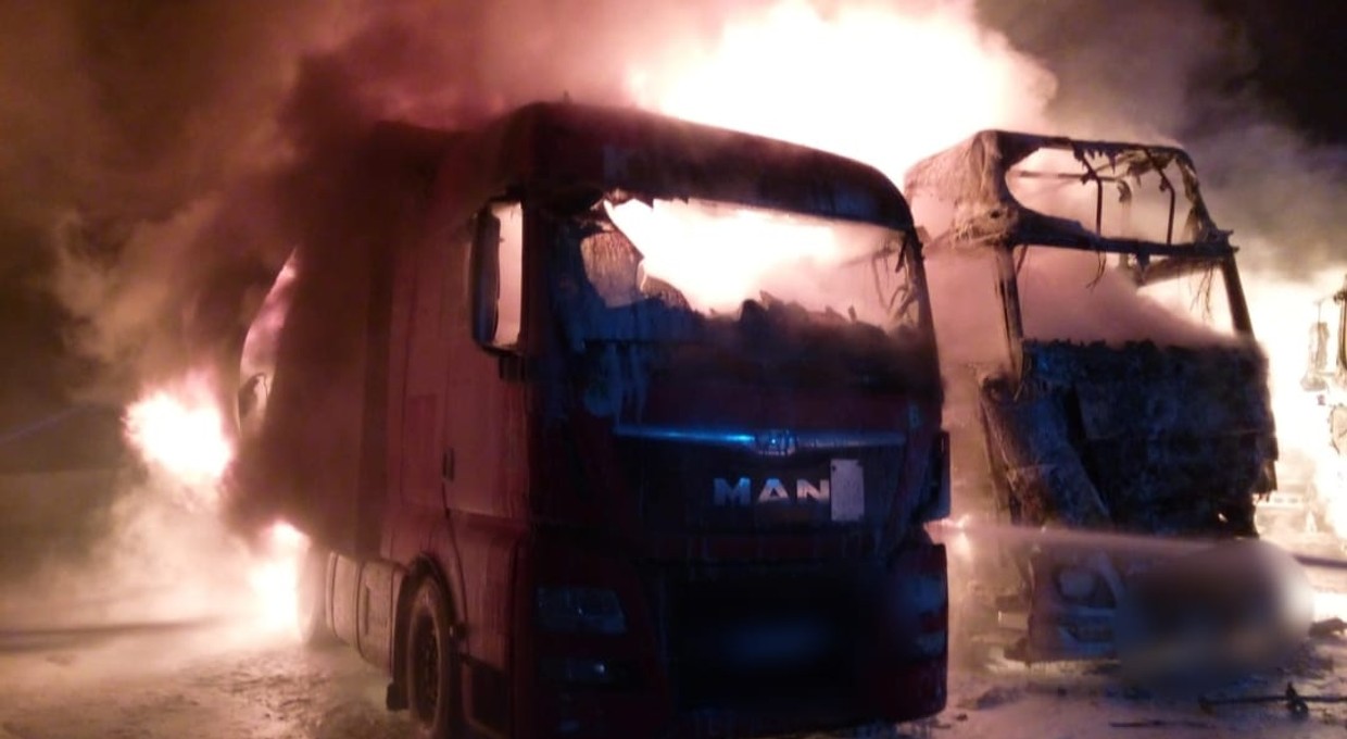 Wielki pożar aut w Rusocinie nie był wypadkiem? Wysoka nagroda za wskazanie podpalacza