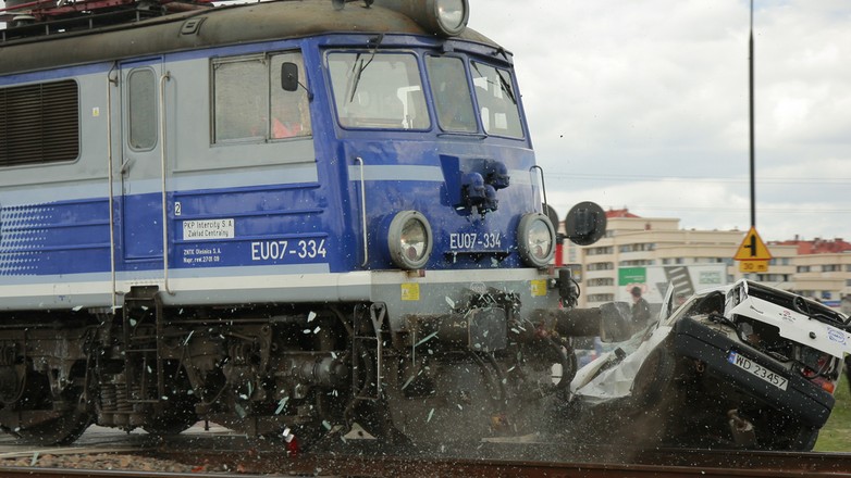 Niebezpieczne przejazdy kolejowe