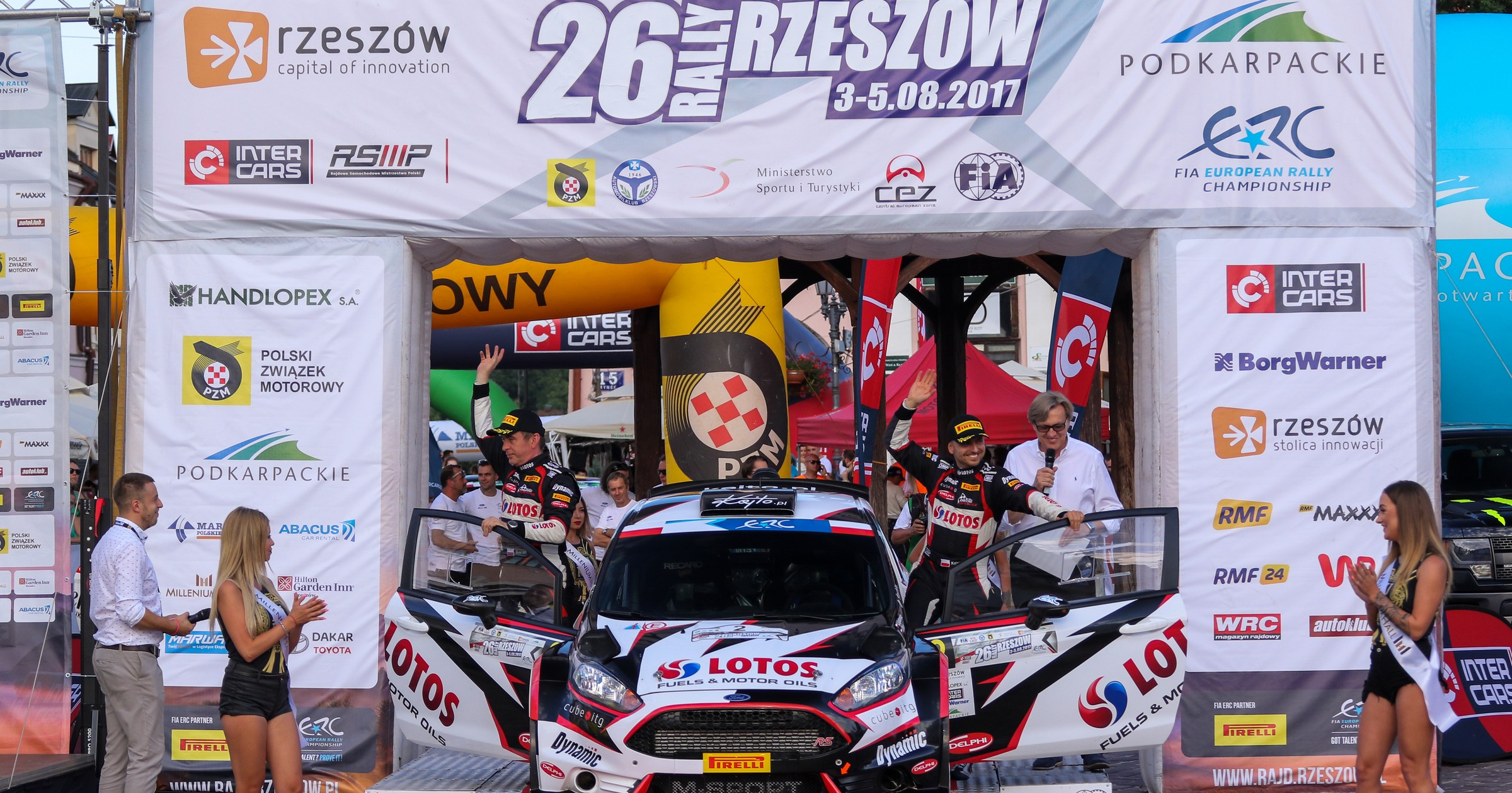 Rajd Rzeszowski 2017: Kajetan Kajetanowicz i Jarosław Baran