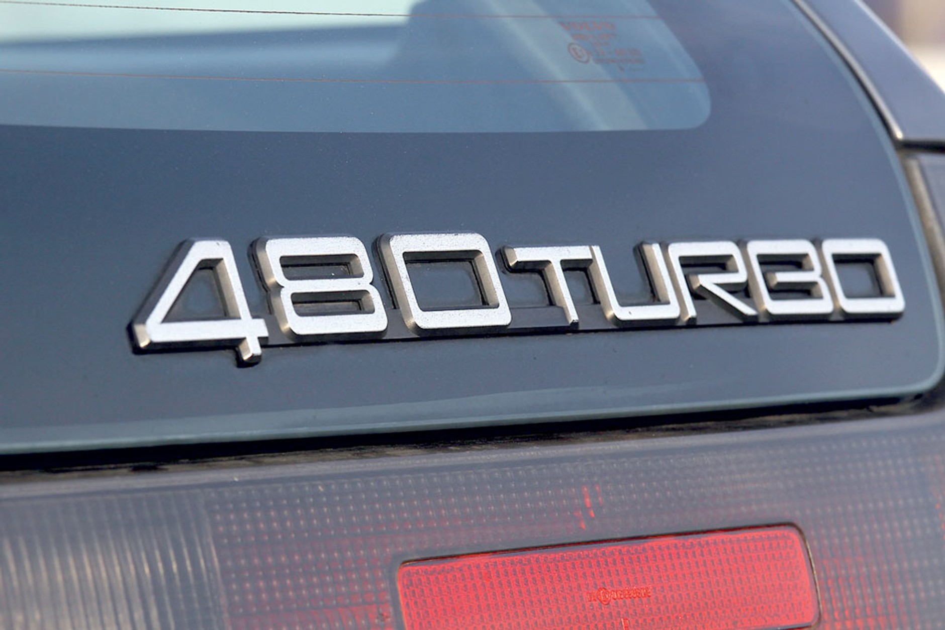 Volvo 480 Turbo: pierwsze takie Volvo