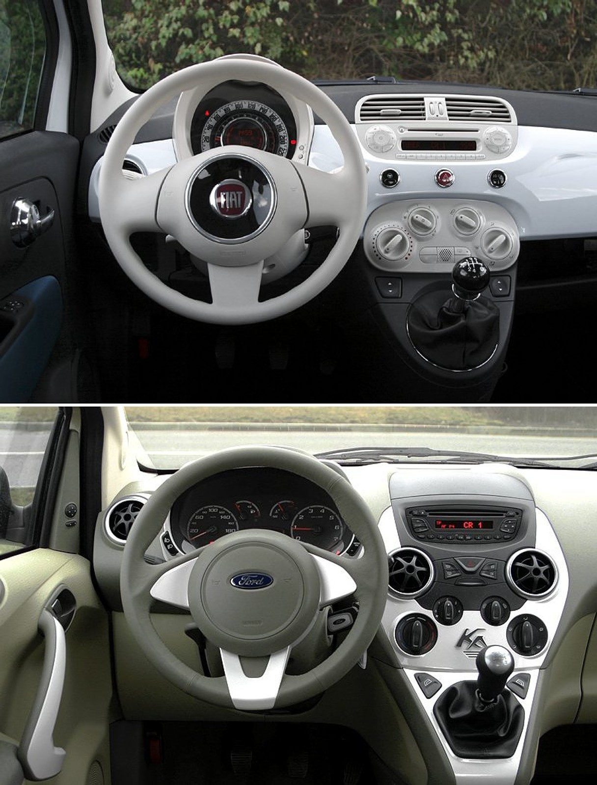 Test: Fiat 500 1,2 (51 kW) vs. Ford Ka 1,2 (51 kW) – Malá piva