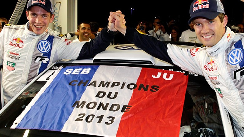 Ogier rajdowym mistrzem świata 2013