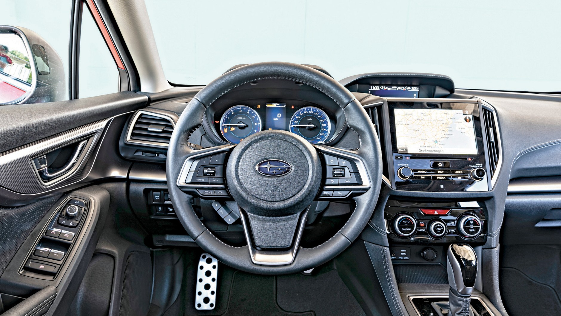 Subaru Impreza - kokpit