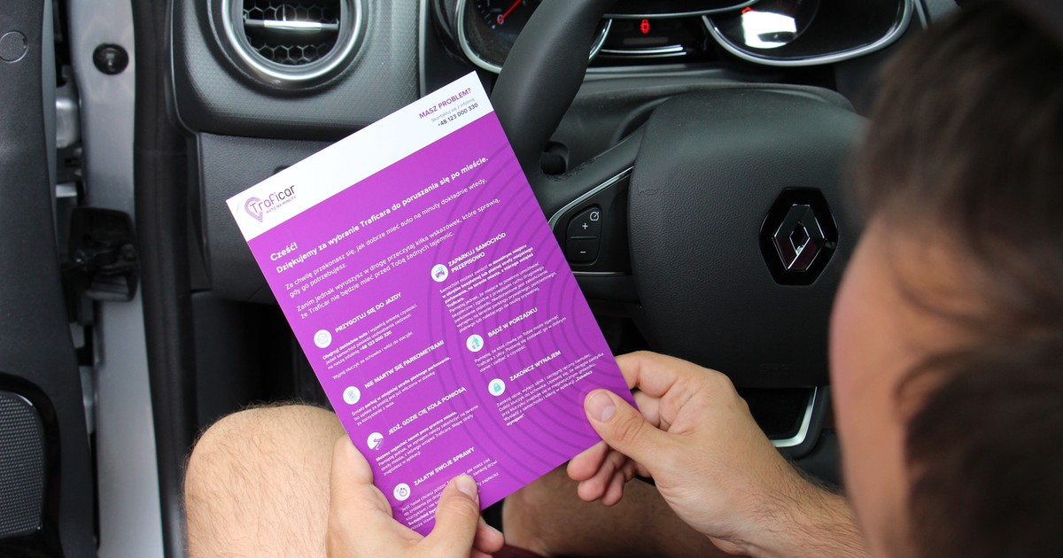 Wynajmując samochody w ramach car sharingu kierowcy godzą się na warunki użytkowania pojazdu