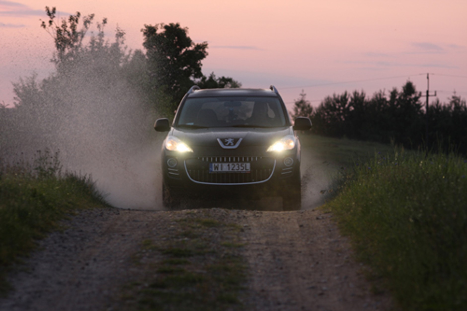 Peugeotem 4007 po kaszubach - Czyli Spieszyć się powoli