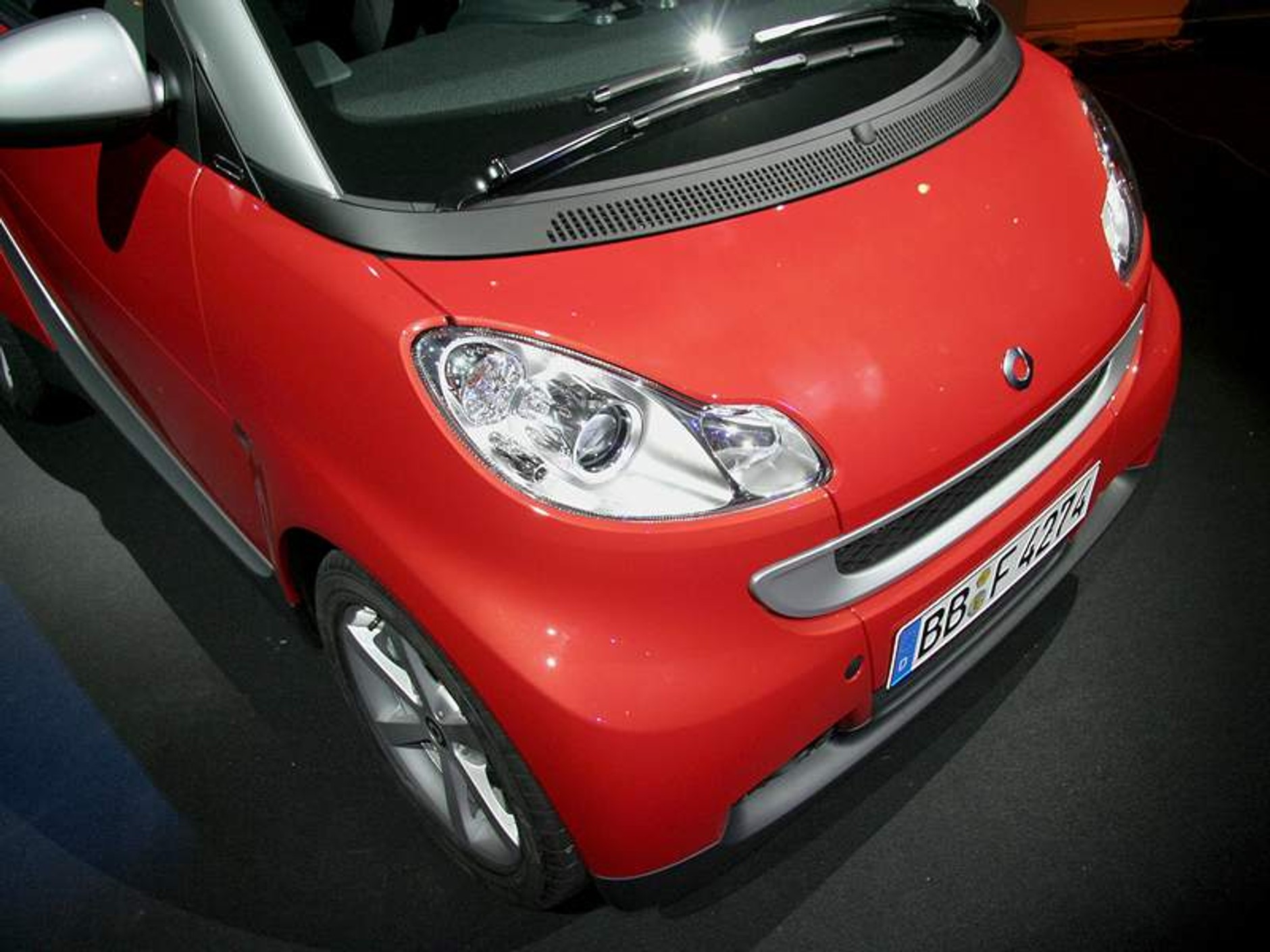 Smart ForTwo: premiera na dachu