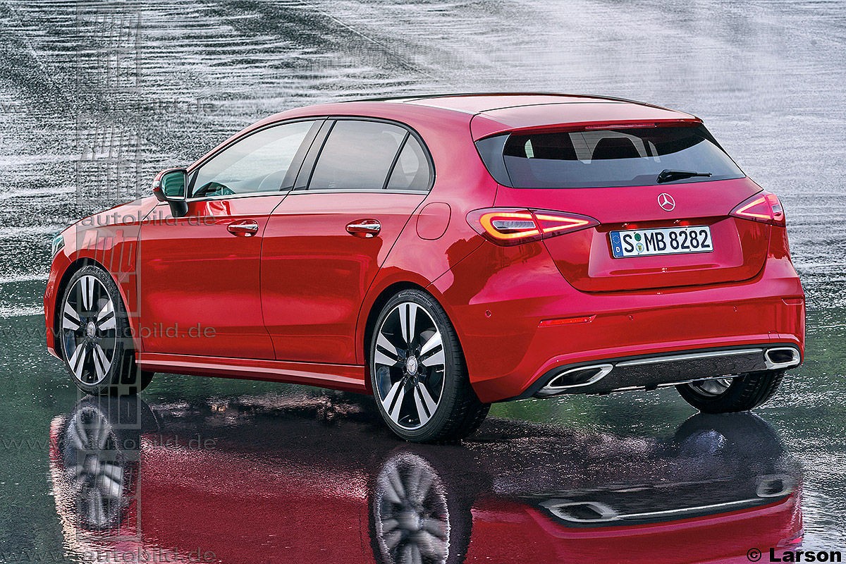 Nowy Mercedes klasy A - wizualizacja