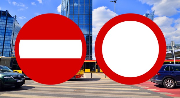 Czym różnią się znaki B-1 i B-2? Podobne znaczenie, ale lepiej ich nie pomylić