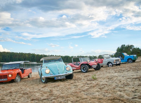 Auta klasyczne idealne na wakacje. Od Citroena do Trabanta