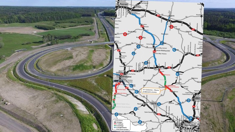 GDDKiA podpisała umowę na budowę odcinka S11 pomiędzy Gotartowem i początkiem obwodnicy Olesna