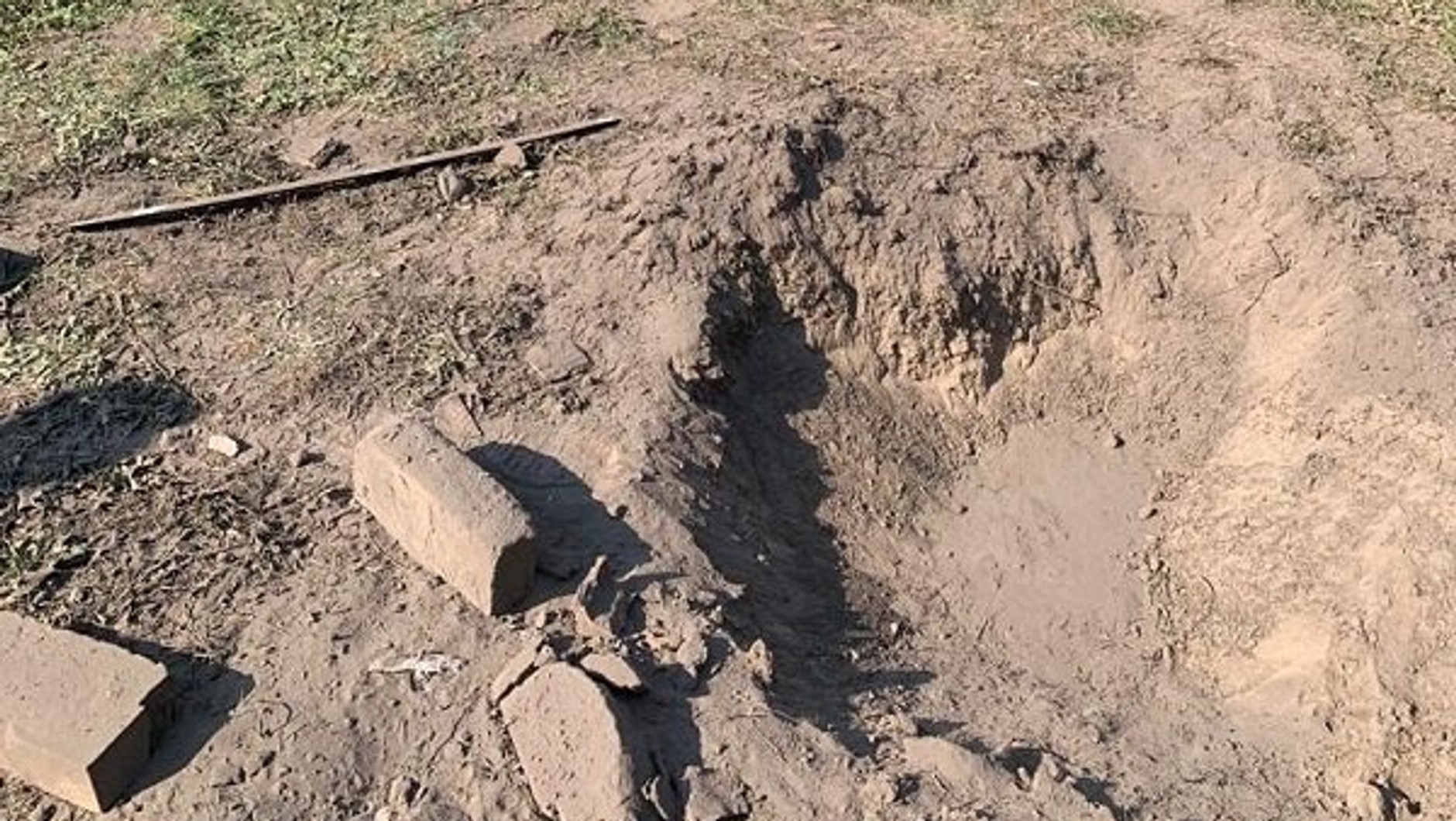 Wybuchł pocisk artyleryjski z czasów II wojny światowej