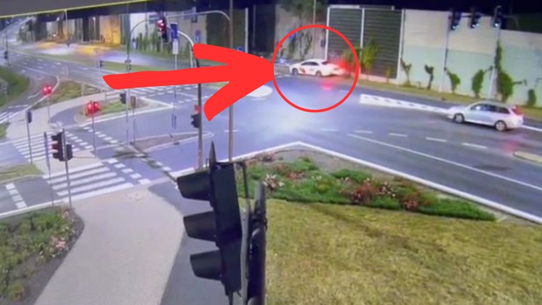 Pijana 39-latka z impetem uderzyła w znak drogowy, a następnie odjechała