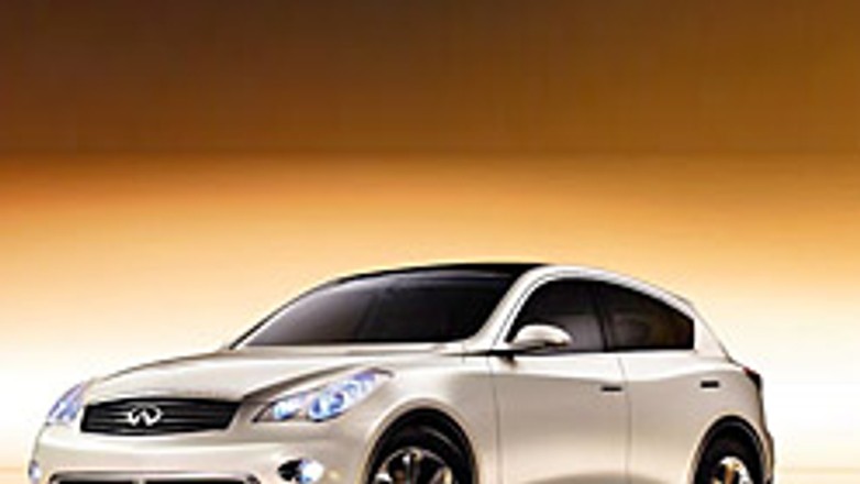 Infiniti EX: studium crossovera zaprezentuje się w Nowym Jorku
