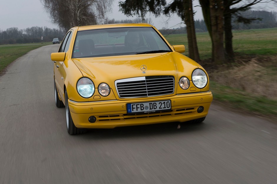 Mercedes W210 E50 AMG - jeśli okular to tylko taki!