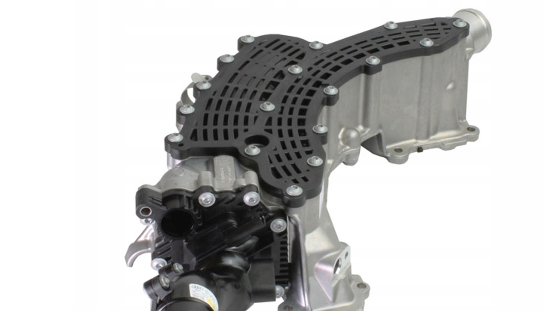 Tak wygląda moduł pełniący w nowoczesnym aucie funkcję termostatu. Koszt oryginalnej, nowej części: nawet ponad 3 tys. złotych. 