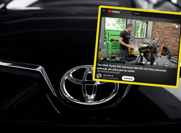 Silnik Toyoty z lat 90. pokazuje, że trwałość dawnych konstrukcji to nie mit