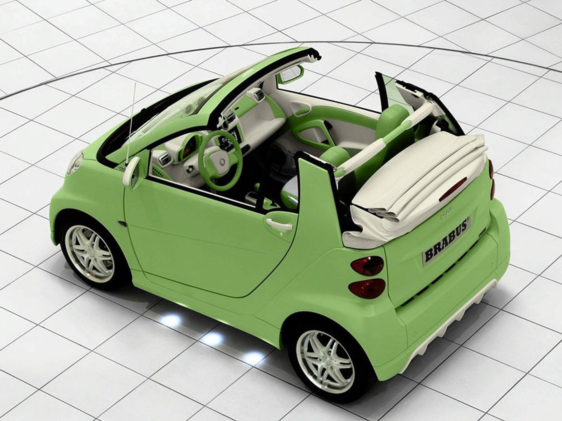 Genewa 2009: Brabus Smart ForTwo Electric Drive