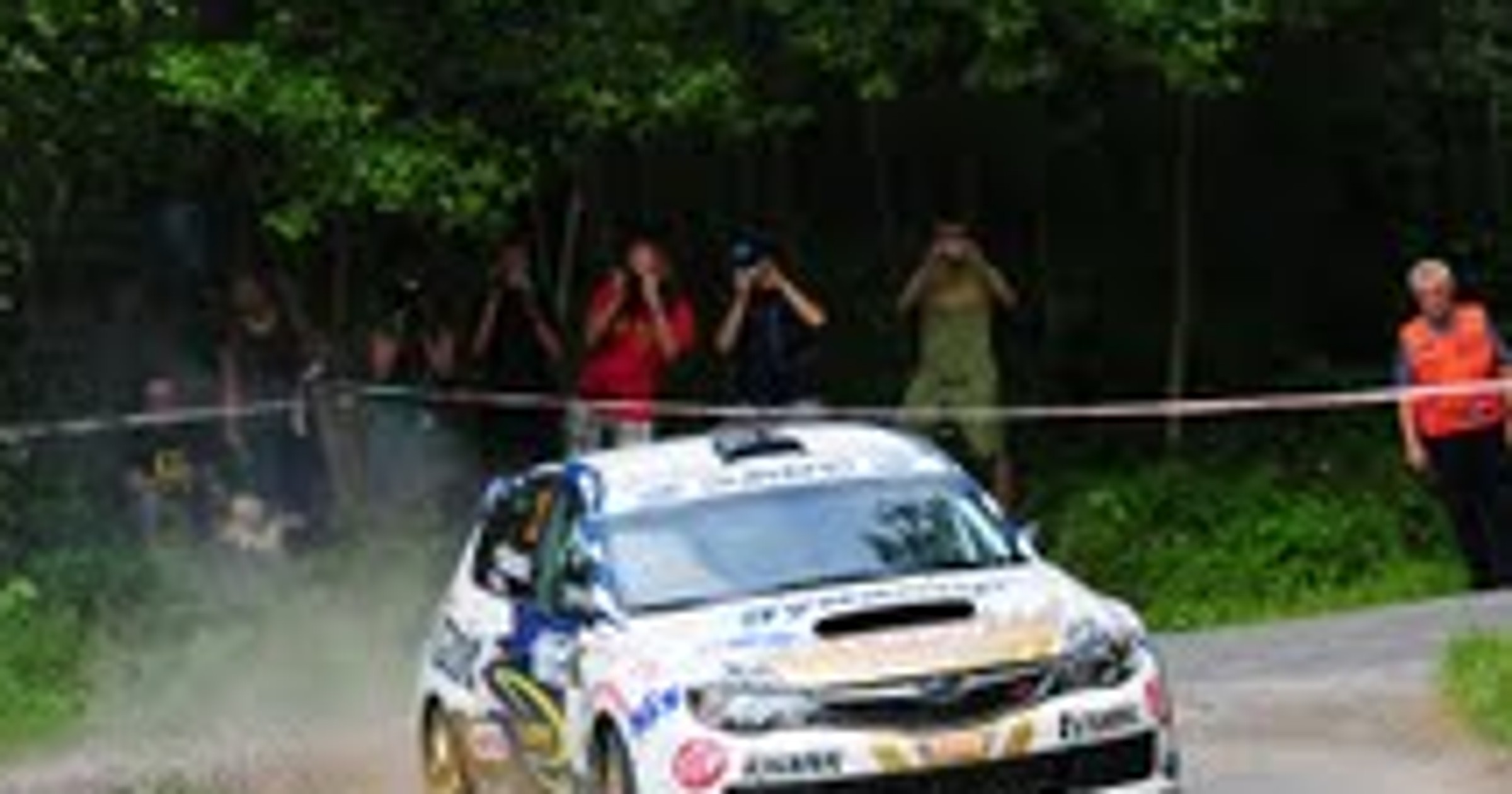 Rajd Rzeszowski 2010: nie ma siły na Francuza (1. etap)