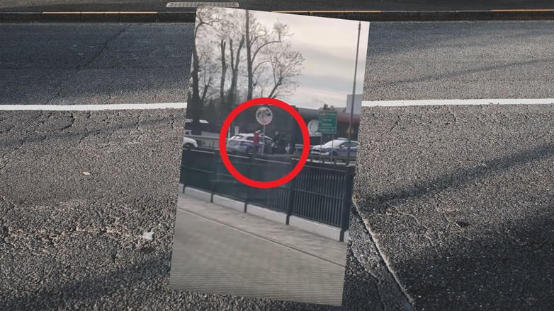 Podczas interwencji ukradł policyjny radiowóz (fot. screen: Facebook/mojaolesnica)