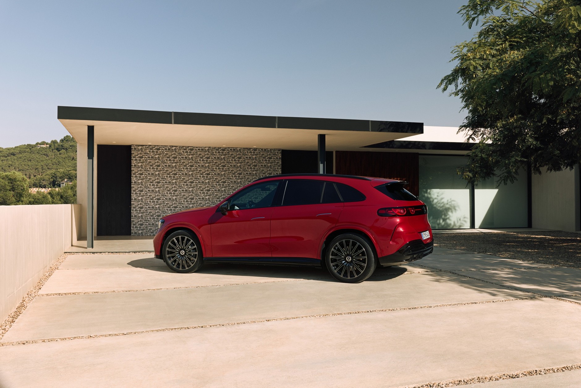 Elektryczny Mercedes-Benz GLC z technologią EQ