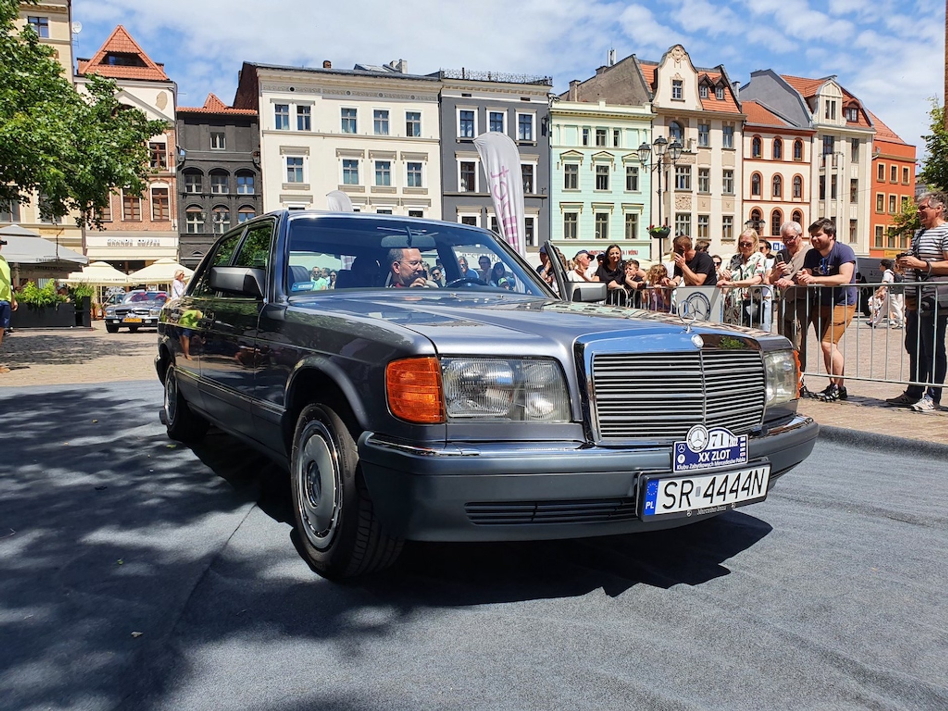 Zlot Mercedesów w Toruniu