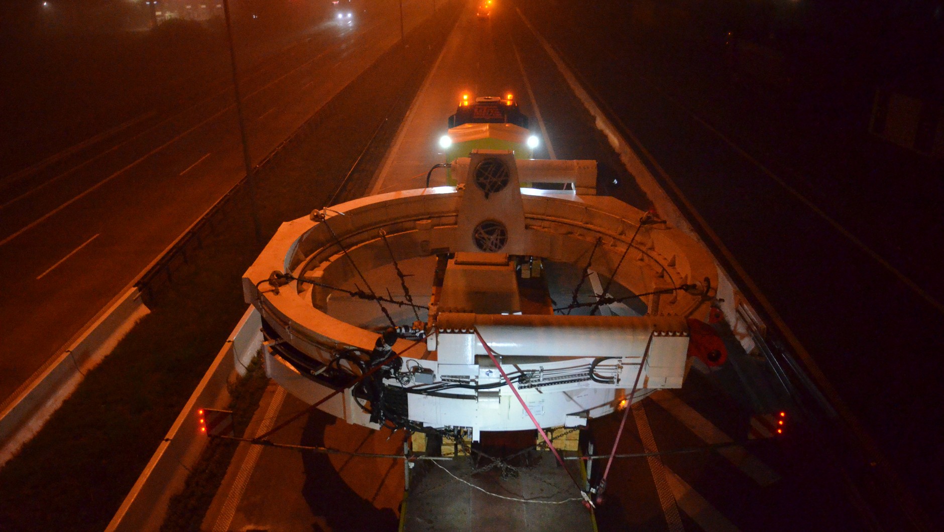 Transport maszyny TBM