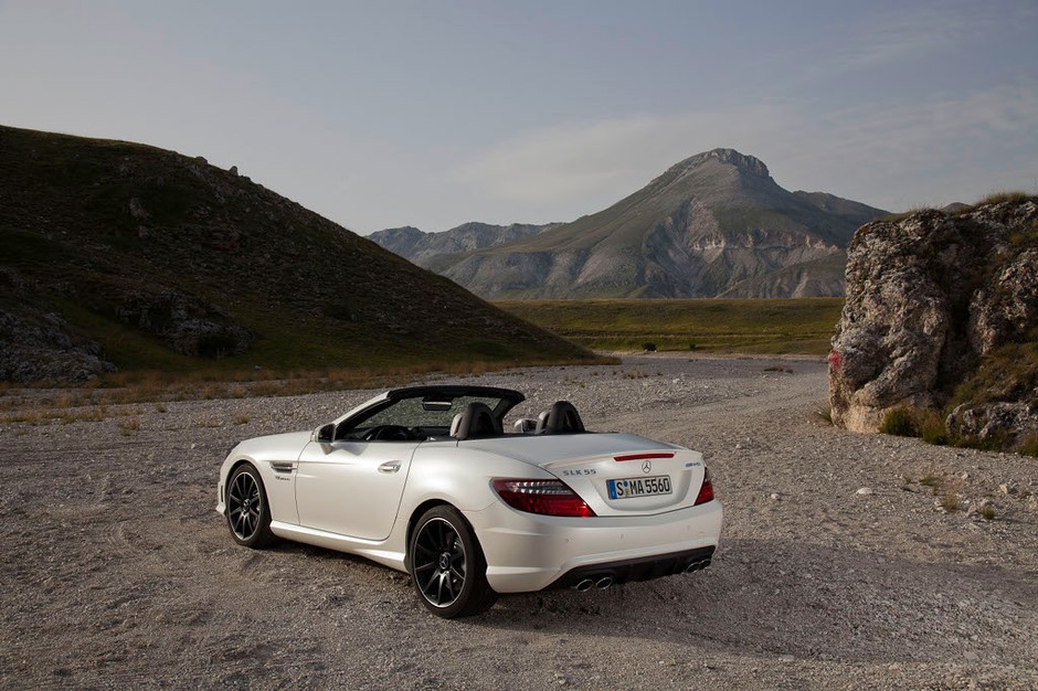 Mercedes SLK 55 AMG: mocny zawodnik