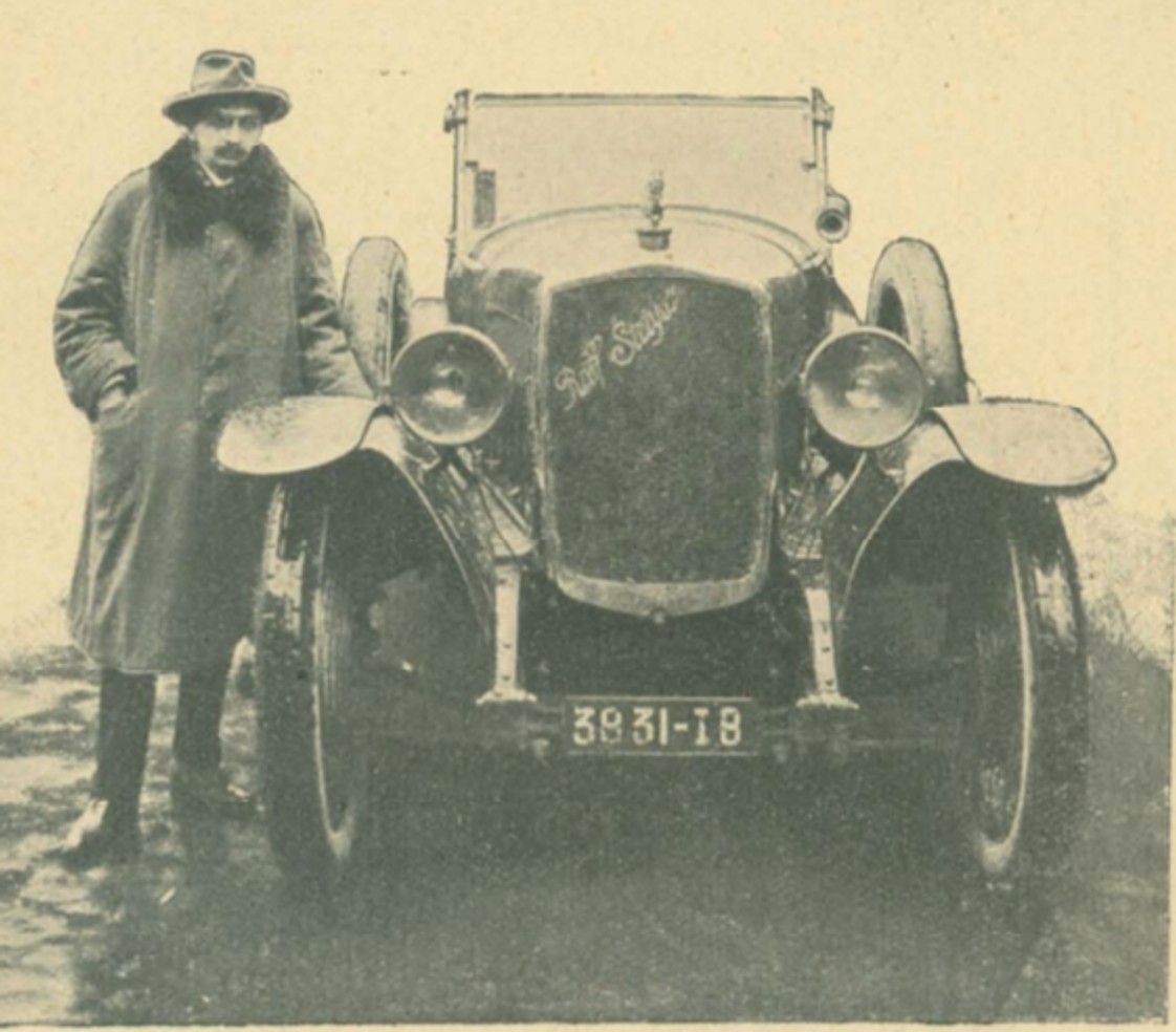 Samochód Ralf Stetysz hrabiego Tyszkiewicza