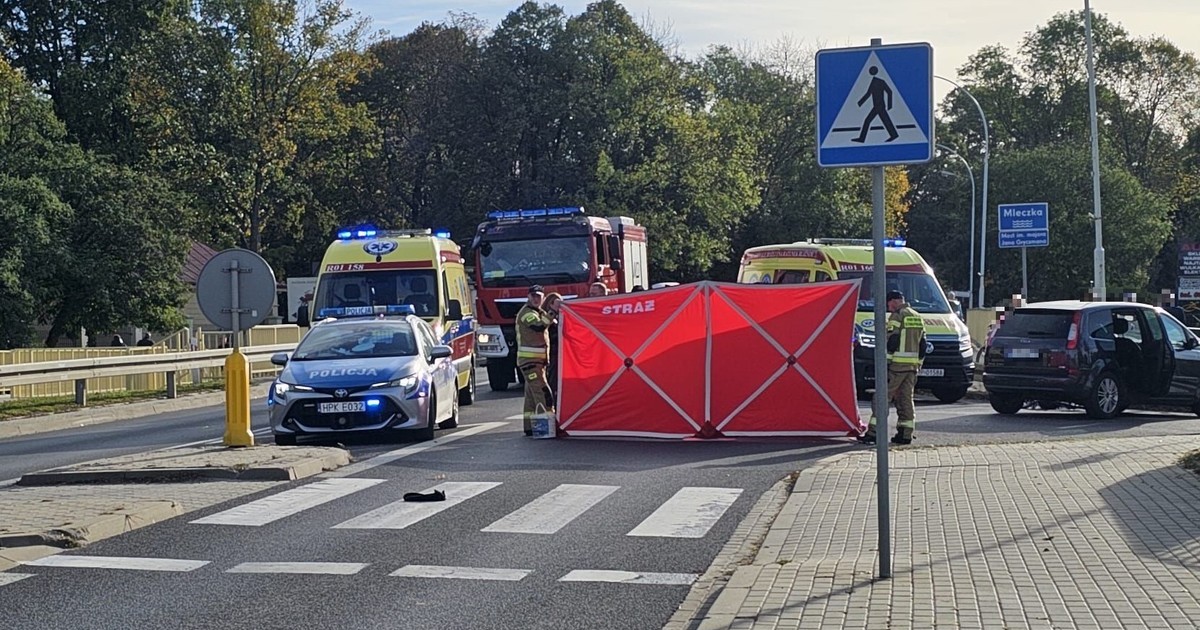  Tragiczny wypadek w Przeworsku. 6-latek zginął na przejściu dla pieszych