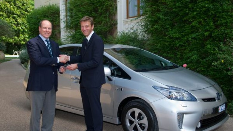 Prius Plug-In Hybrid testowany przez księcia Monako