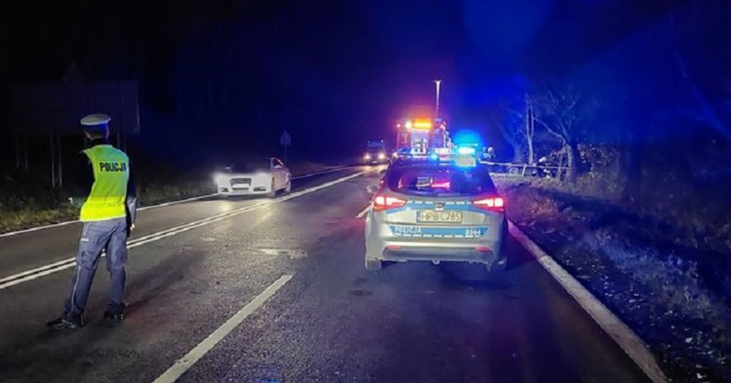 Tragiczny wypadek na drodze krajowej nr 8