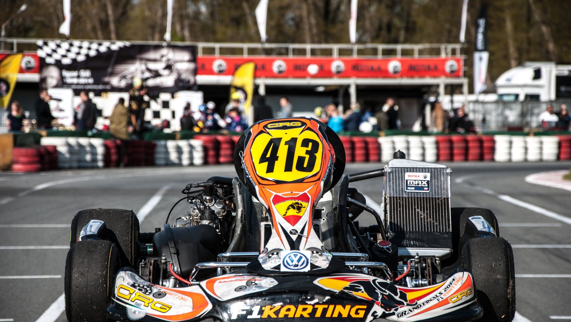 Gokart profesjonalny CRG DD2 Max F1Karting Team