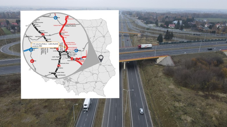 S19 Via Carpatia Lubartów - Lublin