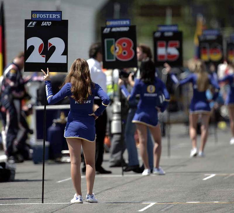 Formuła 1: najpiękniejsze dziewczyny (fotogaleria)